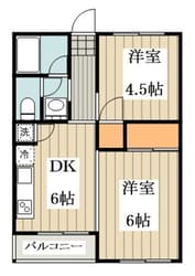 メゾーネ一橋学園の物件間取画像